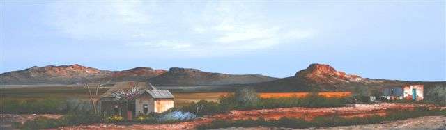 BEAUTIFUL KAROO LANDSCAPE BY RICK BECKER - 1020 X 300