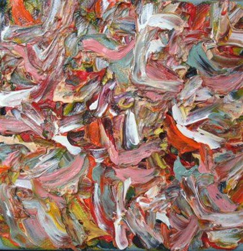 MINIATURE ABSTRACT BY RICK BECKER