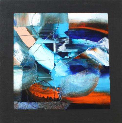 STUNNING ABSTRACT BY RICK BECKER
