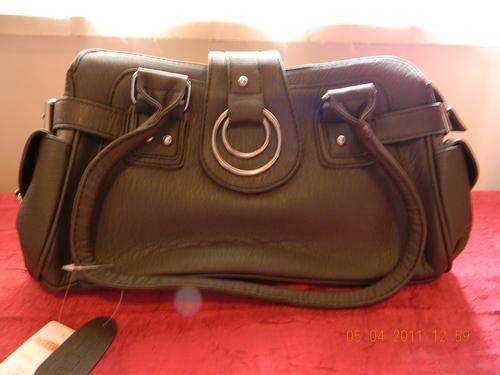 Italy Leather Handbag Brown