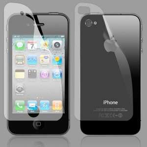 Iphone 4 and 4s screen protector (Front and back protectors)