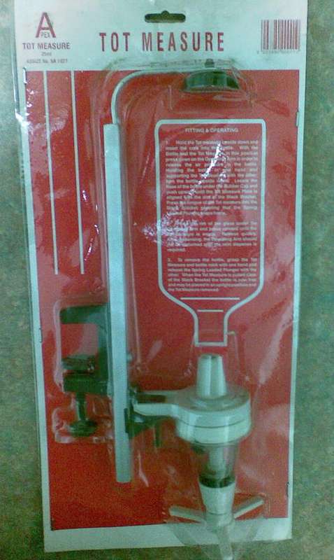 Tot Measure (NEW) - Vertical Wall / Shelf Mounted (Apex - 25 ml)