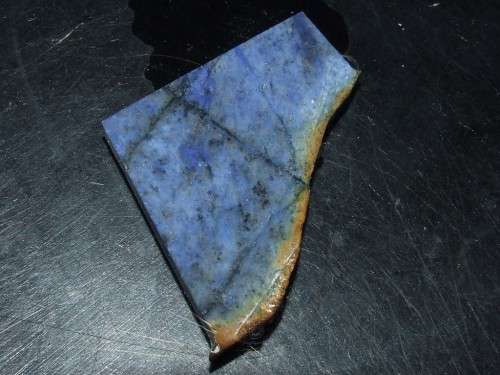Dumortierite slab