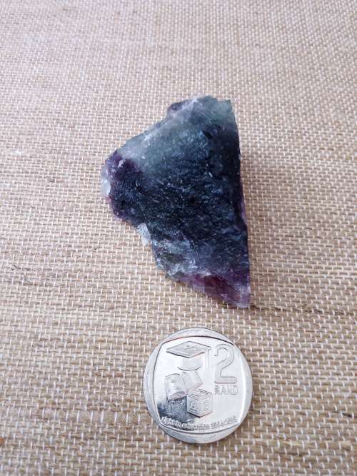 Purple and Green Fluorite from Namibia