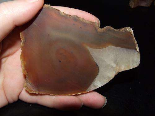 Carnelian slab
