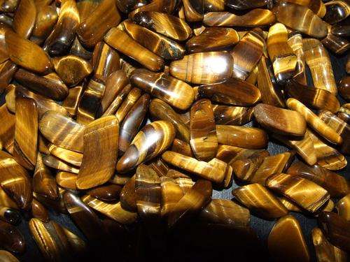 Tiger's Eye - small tumbled stone x 1