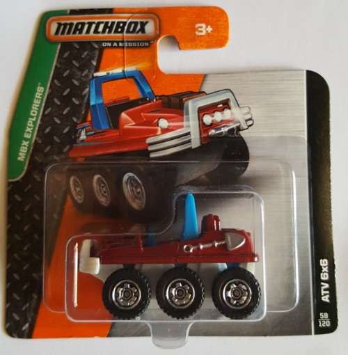 MATCHBOX ATV 6X6 58/120