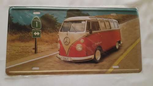 California Kombi Tin Sign