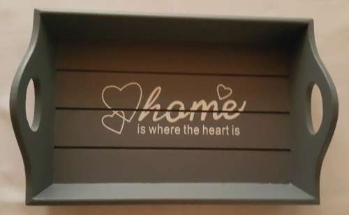 HOME IS WHERE THE HEART IS MINI TRAY