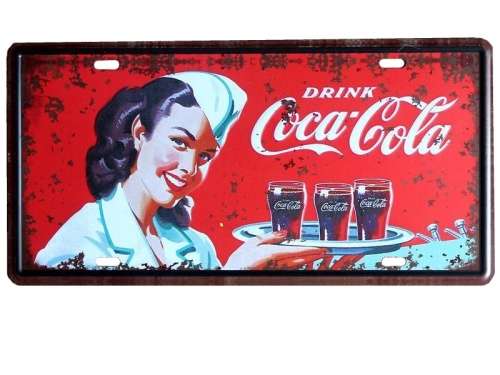 Drink Coca-Cola Tin Sign