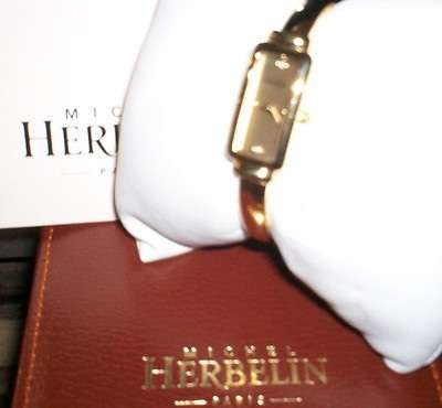 Michel Herbelin Ladies Gold Plated Watch