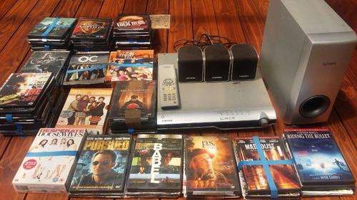 Samsung DVD Home Theather System HT-D51006 + DVD series box sets and other DVD's