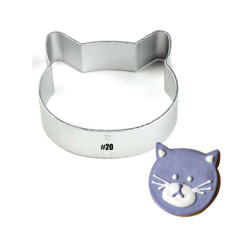 HELLO KITTY -  METAL - COOKIE -  FONDANT - JELLY - CLAY CUTTER