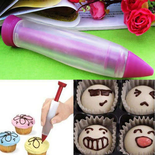 DECORATING PEN - SYRINGE - SILICONE