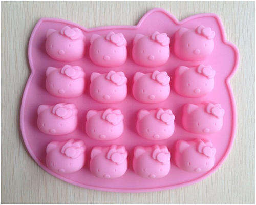 SILICONE MOLD - 3D - HELLO KITTY - FONDANT - CHOCOLATE - SUGAR CRAFT