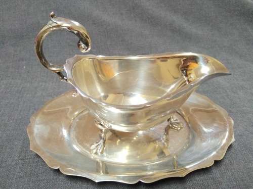 Silver Plated Gravy Boat