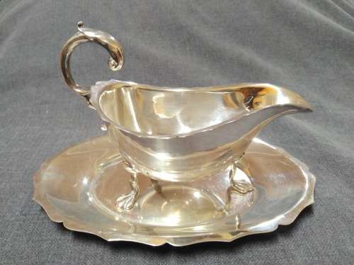 Silver Plated Gravy Boat