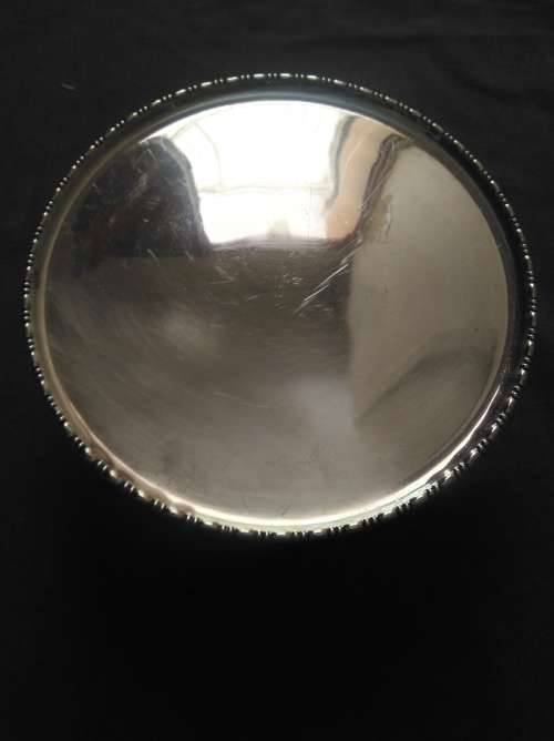 Beautiful Silver Plated Cake Stand 22cm