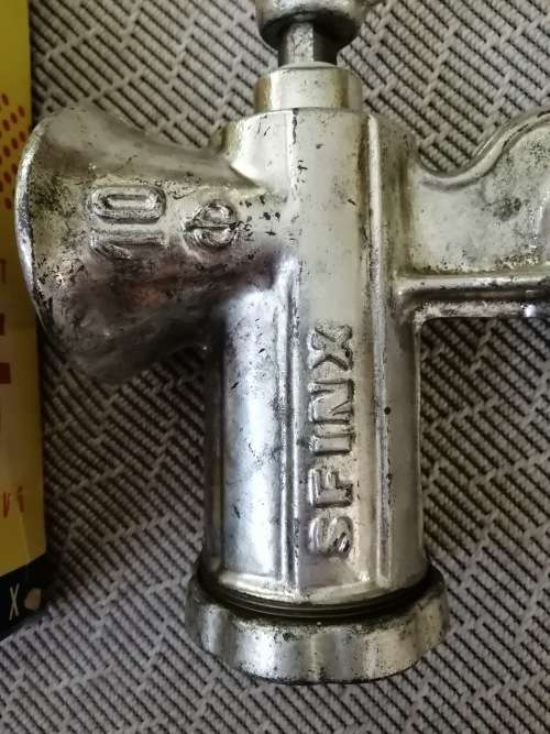 Antique SFINX Meat Grinder No10 with Original box