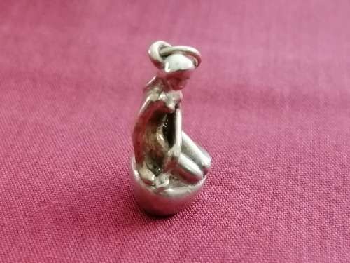 Designer Denmark HS Sterling Silver Little Mermaid Charm