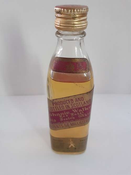 Miniature  John Walker red label 50ml still sealed