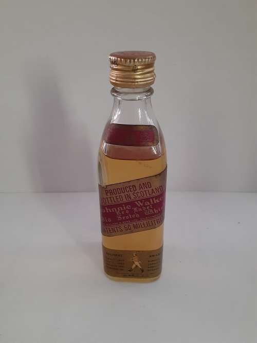 Miniature  John Walker red label 50ml still sealed