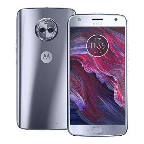 Motorola Moto X4 6GB Sterling Blue Limited Edition 16MP Selfie Cam Aluminium Chassis Android 9.0 Pie