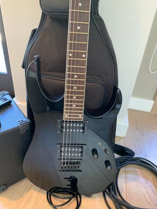 Ibanez GIO Guitar & Case + Ephiphone EA-10Watt Amp & Cable