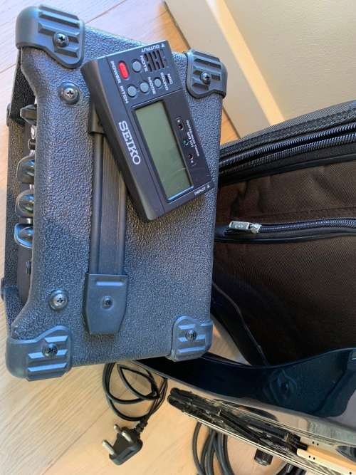 Ibanez GIO Guitar & Case + Ephiphone EA-10Watt Amp & Cable