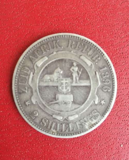 ZAR 1896 2 shilling