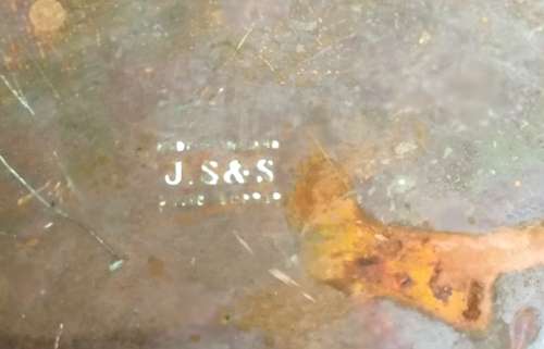 Vintage Joseph Sankey and Sons copper pitcher / jug