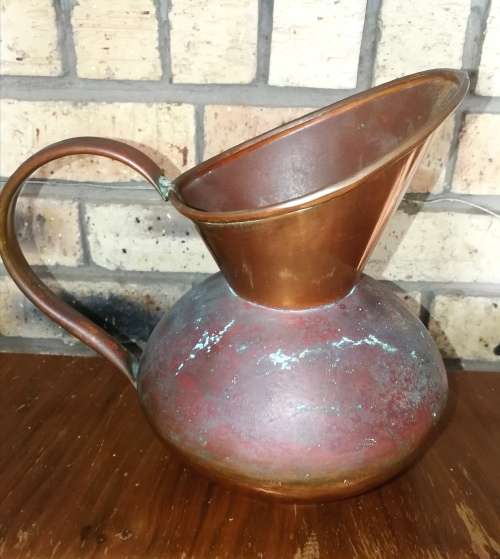 Vintage copper De Klerk pitcher / jug