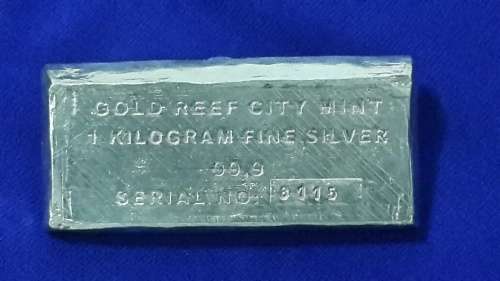 1 kg SILVER BAR