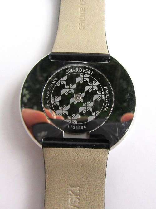 LADIES SWAROVSKI CRYSTALLINE LARGE FACE WATCH 1135988 WORKING VALUE R7000