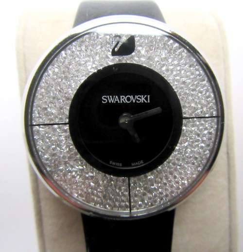 LADIES SWAROVSKI CRYSTALLINE LARGE FACE WATCH 1135988 WORKING VALUE R7000