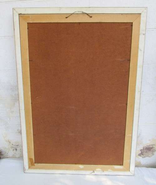 LARGE FRAMED SAND & OIL ORIGINAL SIGNED ART WORK BY BORIS CHEZAR~VALUE R15000~FREE COURIER READ