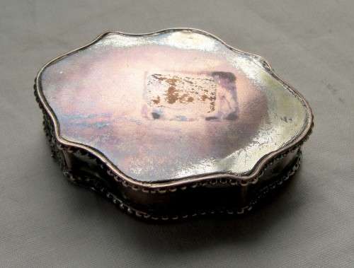 RARE 1799 GEORGE III COIN SNUFF BOX~SILVER ON COPPER VGC~VALUE R1600+
