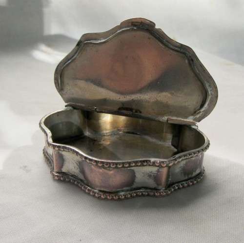 RARE 1799 GEORGE III COIN SNUFF BOX~SILVER ON COPPER VGC~VALUE R1600+