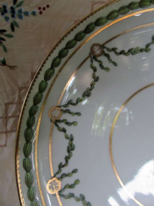 THREE CIRCA 1906 COPELAND SPODE CABINET/DISPLAY PLATES 23 CM DIAMETER VGC