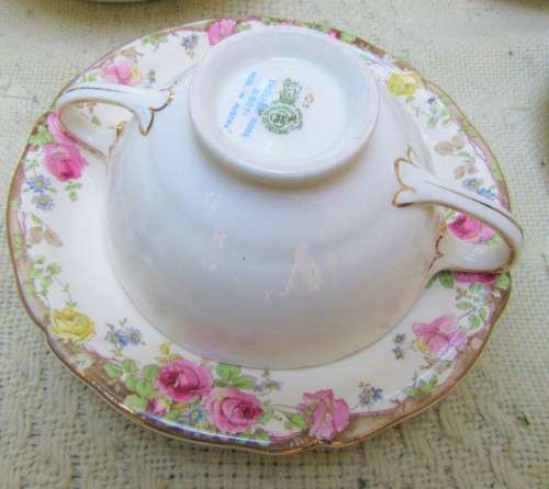 WOW LARGE 55 PIECE VINTAGE 1939/40 ENGLISH ROSE D6071 ROYAL DOULTON SET VALUE R6500.00