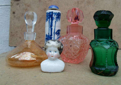 LOVELY SCENT BOTTLE COLLECTION~SOME VICTORIAN~WORTH A L@@K!!!