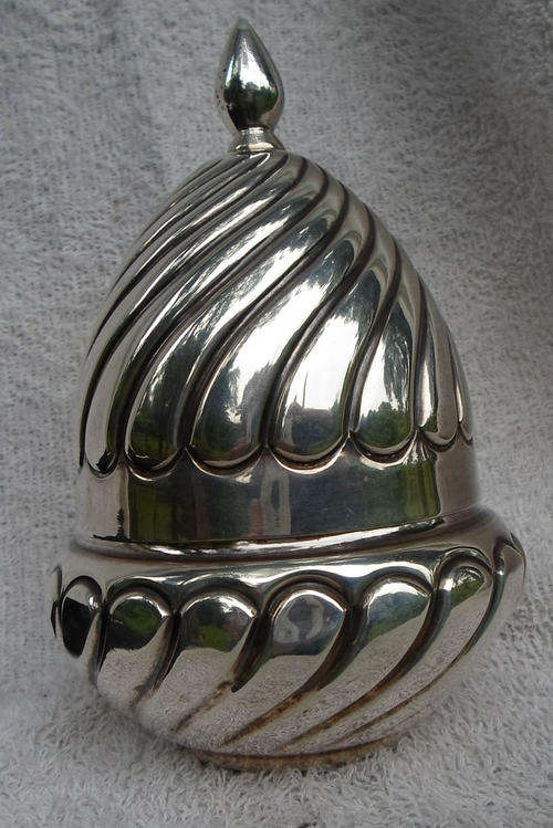 SERIOUS INVESTMENT ITEM~MAGNIFICENT THICK & HEAVY SOLID SILVER DECOR PIECE~STAMPED 900