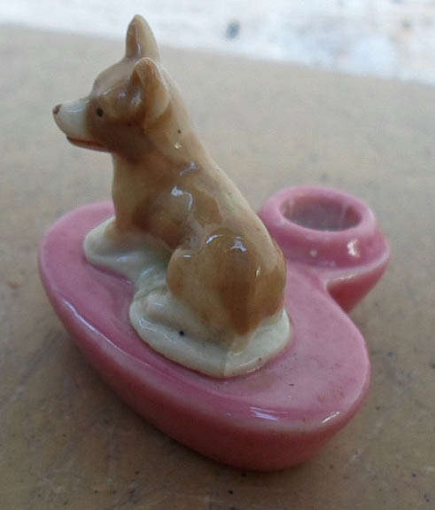 CHARMING VINTAGE WADE ZOO LIGHT WHIMSIE DERIVATIVE~CORGI 1957-60