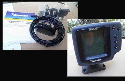 HUMMINBIRD HIGH SPEED TRANSDUCER PLUS 250DX TRANSDUCER MONITOR