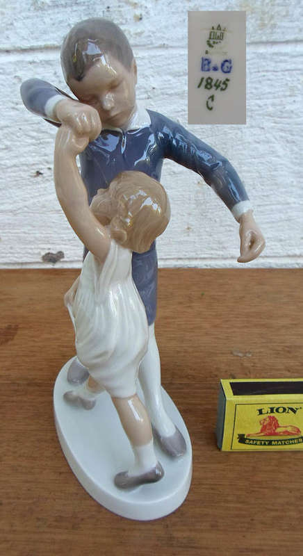 VINTAGE BING & GRONDHAL "DANCING SCHOOL" FIGURES 1845~EXCELLENT CONDITION