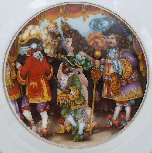 HANS CHRISTIAN ANDERSEN FAIRY TALES ROYAL COPENHAGEN FULL 1975 PLATE SET~WOW!!!!