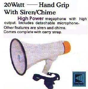 20W megaphone