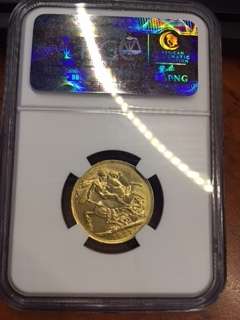 Start at Zero!!!! $$ Clearance $$ All must GO! $$ South Africa - UNION 1927 1SOV AU55 GOLD