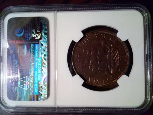 Start at Zero!!!! $$ Clearance $$ All must GO! $$ South Africa - UNION 1932 PENNY AU55 BN