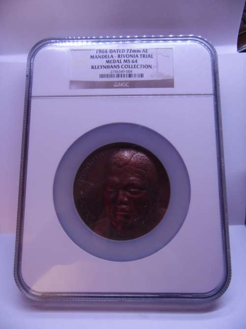 Start at Zero!!!! $$ Clearance $$ All must GO! $$ - SOUTH AFRICA ,1964 MANDELA - RIVONIA TRAIL MEDAL